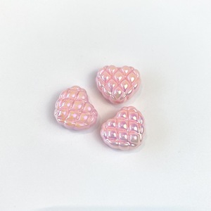 Materiales de acrílico UV coloridos con forma de corazón para pulseras DIY, lazos para el pelo y accesorios para pendientes - Product Image 6