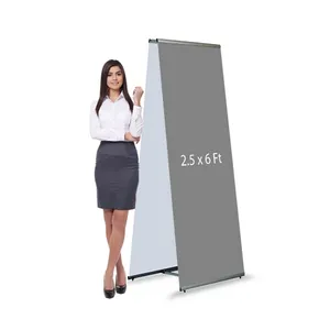 2023 ucuz yüksek kalite özel baskı LT çift taraflı ekran Roll Up Rollup açık veya kapalı reklam afişi standı