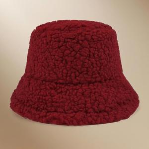 Chapeaux de pêcheur en fausse fourrure moelleuse pour femmes, promotion, cadeau - Product Image 3