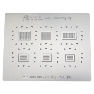 Mac cuốn sách logic Board <span class=keywords><strong>BGA</strong></span> <span class=keywords><strong>chip</strong></span> Stencil 2016 2022 máy tính xách tay <span class=keywords><strong>reballing</strong></span> Wifi T1 T2 M1 M2 pmu SMC mẫu Hàn Hàn Nguồn cung cấp - Product Image 2