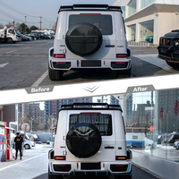 G CLASS W464 W463A G63 WIDE STAR BODYKIT 2018-2023 SEC CARBON HOOD FENDER SPOILER DIFFUSER WANTS W464 ROCK AUTO PARTS