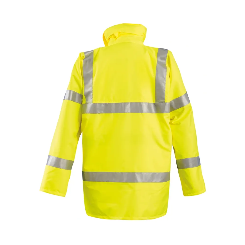Multiple Sizes Customizable Oem Hi Vis Workwear Warm High Visibility Reflective Safety Jacket Winter