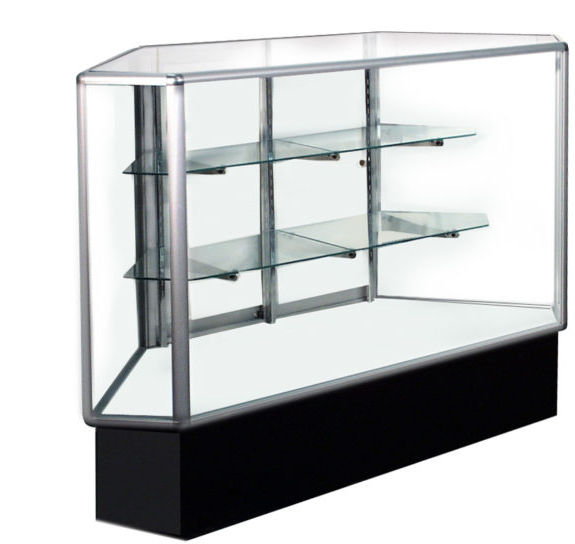 フレームレスガラスディスプレイショーケース、ガラスディスプレイ