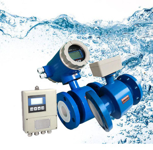 Elektromagnetische flowmeterconverter Magnetische flowmeter Zuurwaterstroomsensor OEM DN50 Flens Aluminiumlegering voor stadswater - Product Image 2