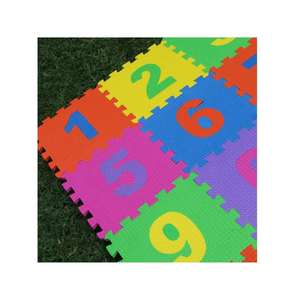 8mm di spessore spumeggiante Puzzle tappetino per esercizio educativo giocattolo con numeri vocali morbido bambino pieghevole gioco tappetino Puzzle - Product Image 3