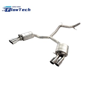 ระบบท่อไอเสียแบบวาล์วสเตนเลส 304 สำหรับ Audi A4L B9 2.0T FWD ปี 2017 - Product Image 1