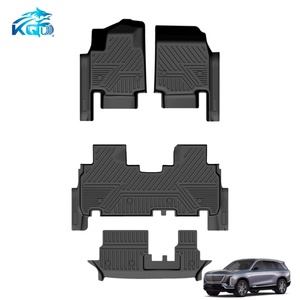 Alfombrillas y Forros de Carga para Auto 5D Impermeables de TPE, Personalizadas de Fábrica OEM, Juego Completo de 4 Piezas, 3-3.5mm de Grosor, para Cadillac Vistiq - Product Image 3