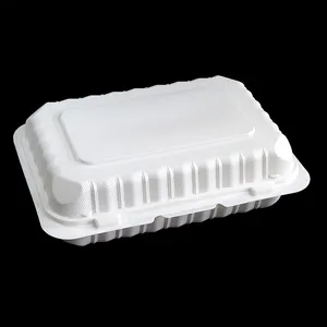 6x9 بوصة البلاستيك أغطية مفصلية حاويات طعام
