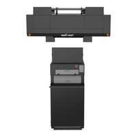 INKGIANT 60cm All-in-One DTF Roll-to-Roll Printer 5 Epson 3200 Heads Powder Shaker Dry Tunnel 1 año CMYK para Flex