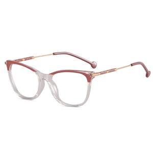 Gafas de Mujer UAN UAI con Monturas TR y Patillas de CP de Moda, de Alta Calidad, en Tonos Transparentes Color Caramelo (Venta al Por Mayor) - Product Image 5