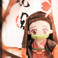 Peluche personnalisée mignonne de style anime avec vêtements de poupée cosplay interchangeables