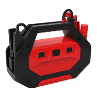 Démarreur de saut 4 en 1 à vente chaude, 35000mAh, avec compresseur d'air, 12V/24V, batterie externe, gonfleur de voiture, booster de batterie