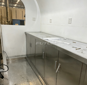 Nouvelle remorque alimentaire fermée USA, chariot à hot-dogs, camion-<span class=keywords><strong>restaurant</strong></span>, remorque de vente au détail, remorque à glace, boutique de pizzas, café d'hôtel, glaces, maïs et plus - Product Image 4