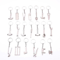 Pince en métal en forme d'outil de qualité supérieure porte-clés règle porte-clés hache porte-clés porte-clés