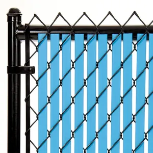 Decorative PVC Privacy Slats Screen For Chain Link Fence