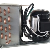 R134a R404a 220v Air Refroidissement Réfrigérateur Réfrigération Condenseur Compresseur 1/2hp Unité De Condensation pour Usage Commercial