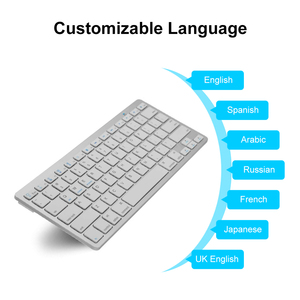 <span class=keywords><strong>Teclado</strong></span> Inalámbrico OEM ODM con Logotipo y Colores Personalizados para Tablet con Diferentes Idiomas: Inglés (Reino Unido), Español, Alemán - Product Image 4