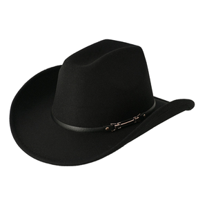 Chapeau Fedora Cowboy Rétro Unisexe en Feutre de Haute Qualité, Design Personnalisé, Vente en Gros, Idéal pour Fêtes, Voyages, Sports, Pêche et Activités de Plein Air - Product Image 1