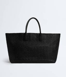 2026 New Bottega BV New Womens Handwoven Tote <b>Bag</b> Mini Basket Handbag <b>Soft</b> <b>Leather</b> Large Capacity <b>Bag</b> Daily Versatile Veneta - Product Image 1