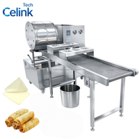 Machine automatique commerciale SUS304 pour la fabrication de feuilles de rouleaux de printemps (Popia/Loempia) pour usine alimentaire