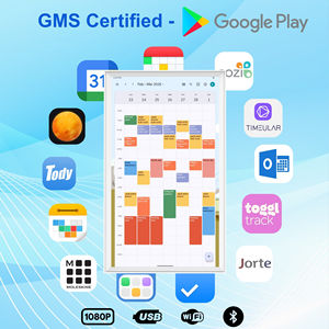 21,5 polegadas Android 14 Touch Screen Smart <span class=keywords><strong>Digital</strong></span> Photo Frame AG Anti-Brilho Display <span class=keywords><strong>Digital</strong></span> Calendário Planner Relógio para a família - Product Image 4