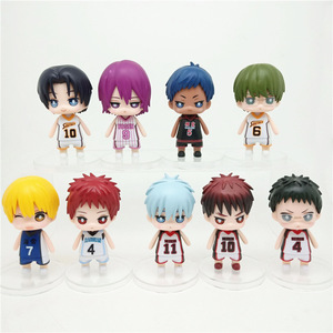 3 Diseños de Figuras de Acción de <span class=keywords><strong>Anime</strong></span>, Versión Q, <span class=keywords><strong>Kuroko</strong></span> no Basket, Figuras Coleccionables de Graduación, Adornos de Exhibición de Daikihara Midorima - Product Image 2