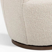 Fauteuil individuel design nordique, moderne, pour salon, hall d'hôtel, réception, fauteuil de loisirs, confortable, durable, livraison rapide