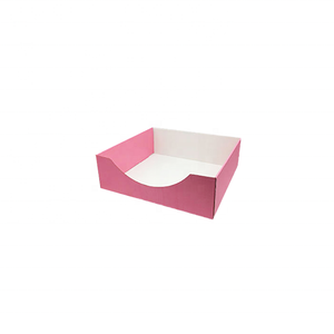 INS style balloon flower box with front cut out corrugated flower box packaging balloon tray box