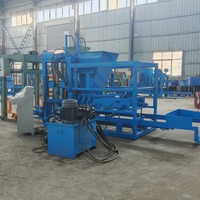 Machine à fabriquer des briques hydraulique entièrement automatique QT 4-15, ligne de production de blocs, machine à fabriquer des blocs creux en béton
