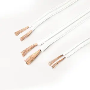 Dual Core Parallel Wire Copper Flexible Cable Spt Dual 2 X 16 White