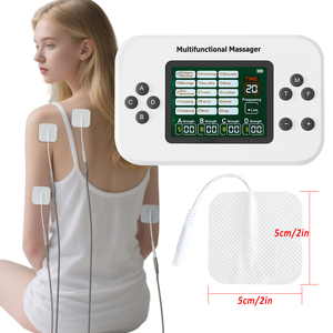เครื่องนวดไฟฟ้า TENS รุ่นใหม่ อัพเกรด 4 ช่องสัญญาณ สำหรับกายภาพบำบัด กระตุ้นเส้นประสาท 30 ระดับความแรง พร้อมแผ่นนวดสำรอง 8 ชิ้น - Product Image 6