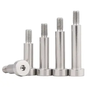 Custom GB/T 5281-1985 Ss304 Stainless Steel Stripper Precision Socket Head Shoulder Bolt M3 M4 M5 M6 M8 M10 M12 Shoulder Screws