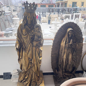 MUSI Virgen María Busto Bronce Madre María Estatua <span class=keywords><strong>Lost</strong></span> <span class=keywords><strong>Mary</strong></span> para decoración de arte - Product Image 1