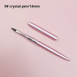 High Quality Ombre Pen Nail Art Liner <b>Brush</b> Set UV Gel Dotting Diamond Painting Tool with Custom Logo 12pcs Nails Design Supply - Product Image 6
