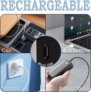 Рация HELIDA T-M2D 128CH 400-520 МГц мини двухстороннее радио гарнитура Hands Free Walkie Talkie - Product Image 3