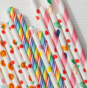 Varas algodão papel doce 300 mm algodão doce papel vara para vending machine papel palha