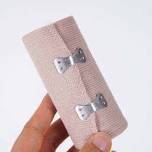 कस्टम उच्च लोचदार लेटेक्स मुक्त खेल पट्टी क्लिप सांस लेने योग्य चिकित्सा सर्जिकल रैप स्व चिपकने वाला पट्टी - Product Image 1