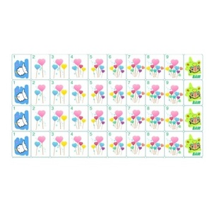 Juego de Fichas de Mahjong Americano, 160 Piezas, con Diseño de Dulces, OMHJGO Pastel Dreams, Fichas de Mahjong para Fiestas de Niñas - Product Image 4