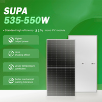 Module solaire 450w 550wp 650wp 700wp pour la maison Panneaux solaires monocristallins mono demi-cellule 700 W Panneaux PV