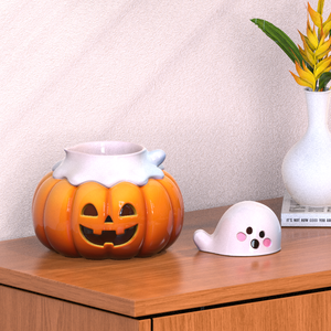 Contenitori in ceramica adorabili adorabili Mini fantasma su barattoli di porcellana di Design in stile zucca - Product Image 6