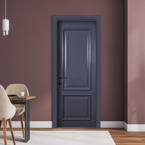 أبواب داخلية ذكية من خشب ام دي اف بها 6 لوحات أبواب داخلية بيضاء - Product Image 4