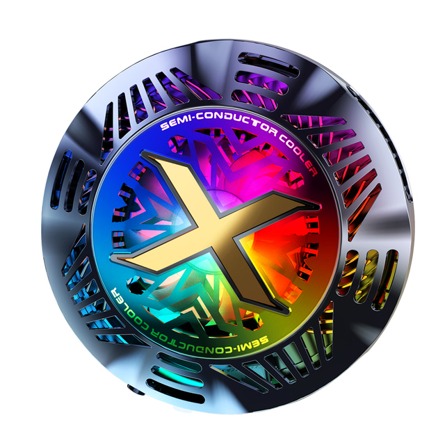 Powerful Smartphone Cooler with Magnetic Suction Rapid Cooling RGB Semiconductor Mobile Phone Cooling Fans