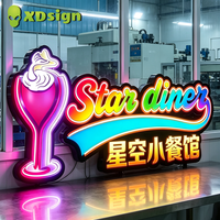 Enseigne néon LED multicolore personnalisée XDsign, contrôle Bluetooth, pour festival de la bière, bar, entreprise automobile