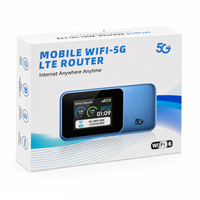 Point d'accès mobile WiFi6 double bande 4G LTE ZX7520V3T avec écran LCD HD de 2 pouces, batterie de 3000 mAh, routeur MIFI avec carte SIM pour le marché européen et asiatique