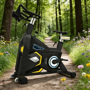Belt Drive Indoor <strong>Cycling</strong> Bike Home Use Dynamic Exercise Bike Variable Speed Fitness Training Equipment - Product Image 6