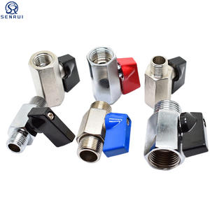 Maßgefertigte 1/4 3/4 2 1/2 3 4 Zoll Messing <span class=keywords><strong>Mini</strong></span>-Kugelhähne mit Innengewinde BSP Miniatur-Kugelhähne für Gas- und Wasseranwendungen - Product Image 4