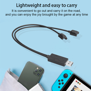 Câble de charge pour <span class=keywords><strong>manette</strong></span> Joycon, compatible avec la Nintendo <span class=keywords><strong>Switch</strong></span>, <span class=keywords><strong>manette</strong></span> gauche et droite, cordon de charge - Product Image 5