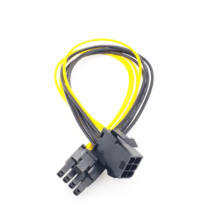 <span class=keywords><strong>สาย</strong></span>แปลงสัญญาณ PCI 6ขาเป็น<span class=keywords><strong>8</strong></span>พินสำหรับกราฟิกการ์ดแสดงผล - Product Image 3