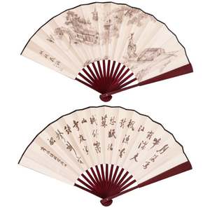 Un élégant ventilateur pliant en soie chinoise-Imperméable, résistant à la déchirure, portable et léger, conçu avec un matériau d'ombrage en tissu - Product Image 6