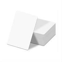 Individuelle RFID PVC Mitgliedskarte T5577 EM4305 1K 213/215 13,56MHz Smart Chip NFC Zahlungskarte für Unternehmen Hotelzimmer Wasserdicht Weiß